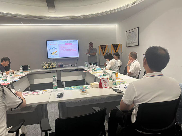 4月3日盛和塾成功方程式第二十七期使命血肉訓練營6組來我司輪值會